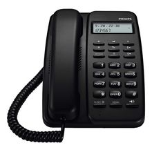 Teléfono Fijo Philips CRD150B/77: Conectividad Simple y Confiable