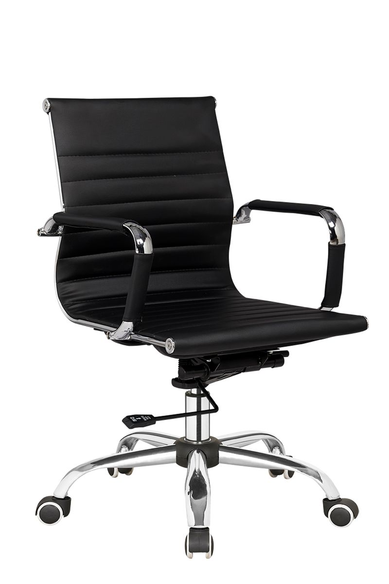 SILLON-P-OFIC.-CUERINA-BULK-ALUMINIUM-BAJONEGROB-CR