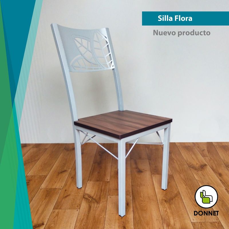 SILLA-METALICA-C-ASIENTO-MADERA-DONNET-FLORA-MELAMINA