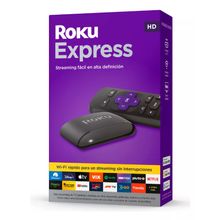 ROKU EXPRESS 3960MX 512MB ACCESORIOS P/TV-VIDEO