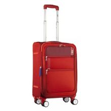 Valija de Tela Elf 20" Con Ruedas 360 Candado TSA Rojo