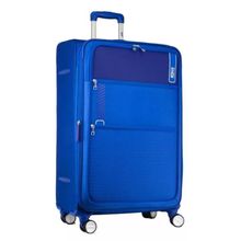 Valija de Tela Elf 24" Con Ruedas 360 Candado TSA Azul