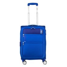 Valija de Tela Elf 28" Con Ruedas 360 Candado TSA Azul