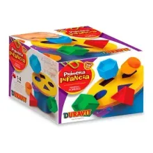 Juguete Educativo Duravit 656 – Balde Primeras Formas, Plástico Reforzado, Multicolor