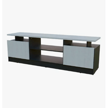 Rack Tv Premium 2 Puertas Orlandi Color GRAFITO/VENECIA