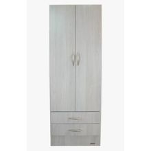 Placard Con Lustre Platinum 912 0.62X0.48X1.85 MT 2 Puertas Gris Andino