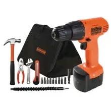ATORNILLADOR ELECTRICO - B&D 10mm.INAL 12VOLTS C/VALIJA (CD121KA)