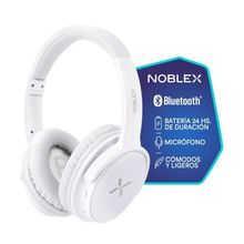 Auriculares Noblex HP350BTW Over Ear Blanco