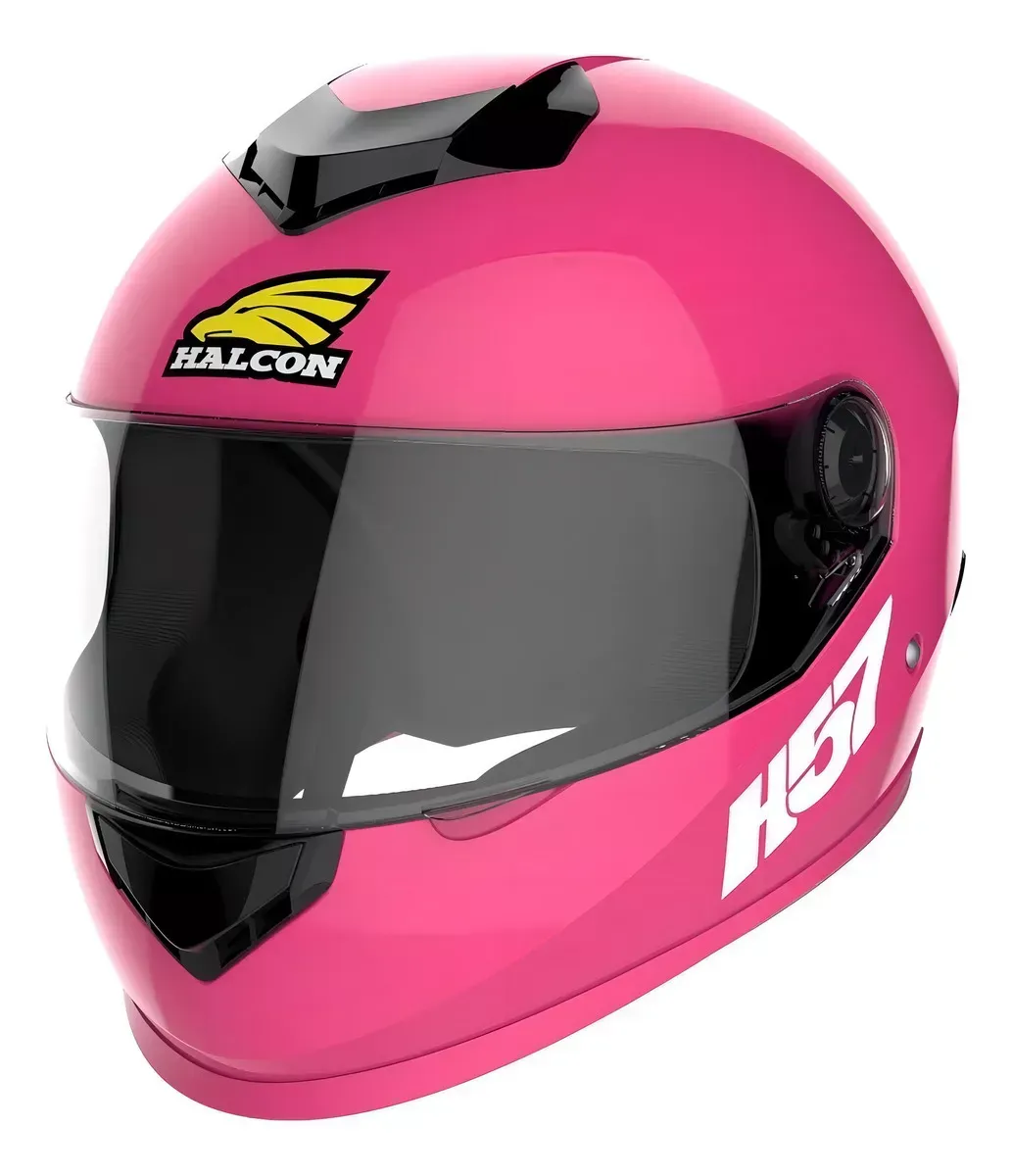 Casco para Moto Halcon H5NL48 H57 Magenta Talle XL
