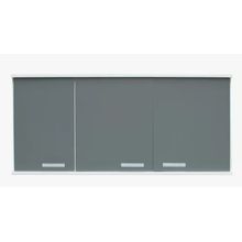 Alacena Platinum 3042 Blanco/Gris – 1.40 m de Ancho