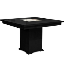 Mesa de Madera M. Patria Euro Base Central 1,20x1,20 Mt Wengue