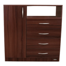 Chifonier 4 Cajones Y 1 Puerta Platinum 921 Roble Antiguo