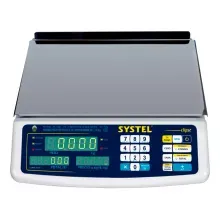 BALANZA COMERCIAL SYSTEL 38680AR CLIPSE 31 KG