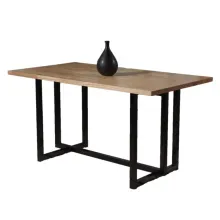 Mesa Donnet Laminada Sheldon 1,50  C/NEG/M,TAP.PINO/NAT