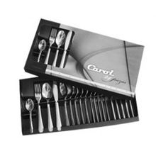 JUEGO DE CUBIERTO - CAROL SET 24Pz ACERO INOX. (45024/75024)