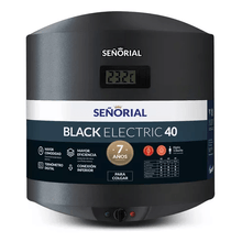 Termotanque Electrico Señorial TSBE-40 Black 2.0 37Lt