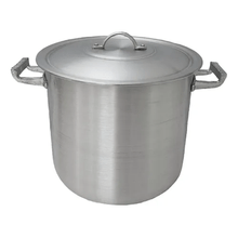Olla Gastronómica Aluminio Fiamaj N° 30 19,4 Lts Color Plateado