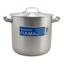 Olla Aluminio Gastronómica Reforzada N°45 Fiamaj