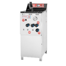 Freidora Indust Gas Sol Real Triple Inyección 043 10l Color Acero inoxidable