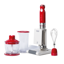 Mixer Minipimer Peabody PE-LMA327R 800 Watts Roja
