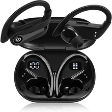 Auriculares Deportivos Inalámbricos Nubia Sport BT 5.0 – Negro – Control Táctil – IPX5