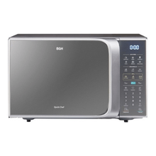 Microondas Digital BGH Quick Chef B223DS20I – 23L, Grill, Modo ECO, Color Silver