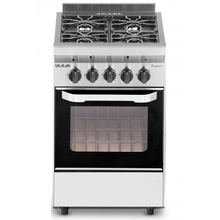 Cocina a Gas Usman Compact 4777 – 52 cm, 4 Hornallas, Rejas de Fundición