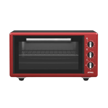 Horno Eléctrico Atma HGAR4523PI – 45 Litros, 1400W, Timer, Rojo