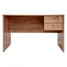Escritorio Platinum 501 Acacia con Estante Inferior – 1.00 m de Ancho
