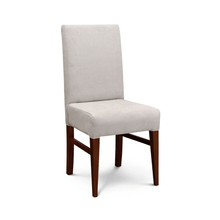 Silla De Madera M.Patria Vicco Vestida Latte Caoba