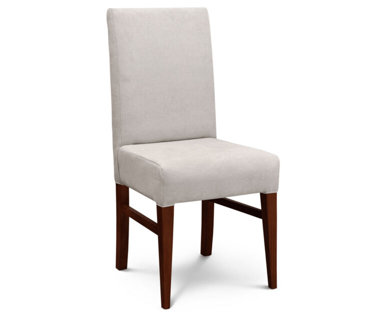 Silla De Madera M.Patria Vicco Vestida Latte Caoba