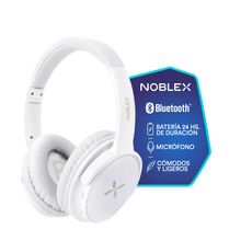 Auriculares Noblex HP350BTW Over Ear Blanco