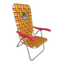 Reposera Alta Reclinable Solcito 1097 de Aluminio – 5 Posiciones