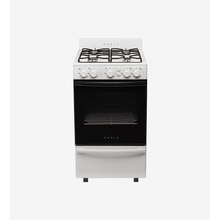 Cocina a Gas Orbis 558BC4 Blanca 50 cm | 4 Hornallas, Luz y Encendido Eléctrico