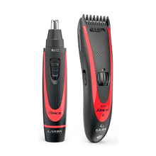 Pack GA.MA Race R644 - Cortadora De Cabello Clipper y Nose Trimmer