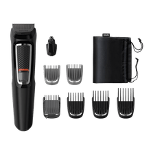 Corta Barba PHILIPS Multigroom series 3000 MG3730/15 - 8 en 1 Rostro y Cabello
