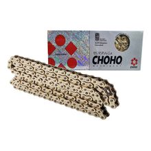Cadena de Transmisión CHOHO HH17 428H x 118 Reforzada Dorada