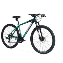 Bicicleta Mountain Bike Topmega Sunshine R29: Aventura y Confort en Verde Talle L