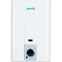 Calefon a Gas Envasado Escorial CE-14L 14 Litros Blanco