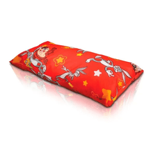 Almohada Infantil Inducol Looney Tunes | Color Rojo/Amarillo