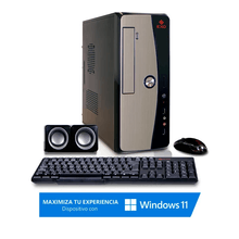 Computadora de Escritorio EXO GL2-S1341 | Celeron N4020, 4GB RAM, SSD 128GB, Windows 11