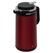 Pava Eléctrica KanjiHome KJH-PE15006M-R – 1.8 Litros, Inoxidable, Roja