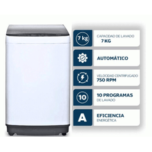 Lavarropas Automatico  Philco PHCS10B 7 kg | Blanco