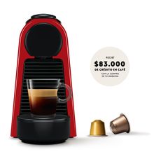 Cafetera Nespresso Essenza Mini Roja | Modelo D30