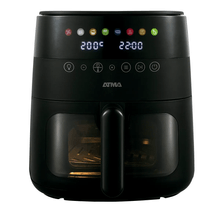 Freidora de Aire Atma FR248ABP 8 Litros 1750W con 8 Funciones Color Negro