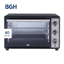 Horno Eléctrico BGH BHE40M23N 40L 1500W Doble Grill