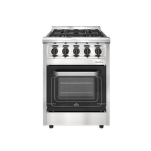 Cocina a Gas Morelli Country 60cm Acero Inox G/n