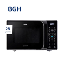 Microondas Digital  BGH B228DN20I 28Lts Ecoblack