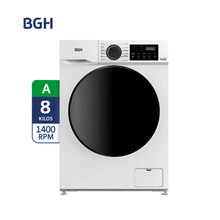 Lavarropas Automático BGH BWFI08W24AR 8Kg Inverter Carga Frontal Blanco