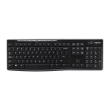 Teclado Inalámbrico Logitech K270 QWERTY Negro